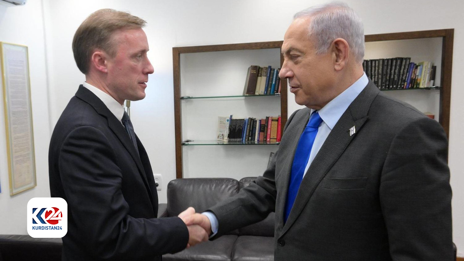 بنیامین نەتەنیاهو و جیک سولیڤان